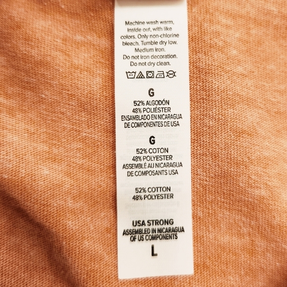 Together Rainbow Short Sleeve Round Neck T-Shirt Women's Size Large - Picture 5 of 6